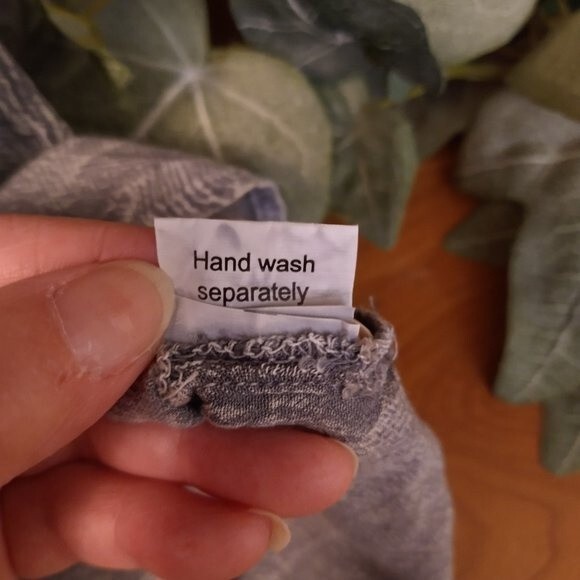 Ananda Rayon Lace/Button Front Smocking Top - Picture 7 of 7